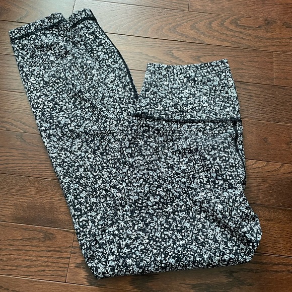 lululemon athletica Pants - lululemon athletica Black and White Leggings
